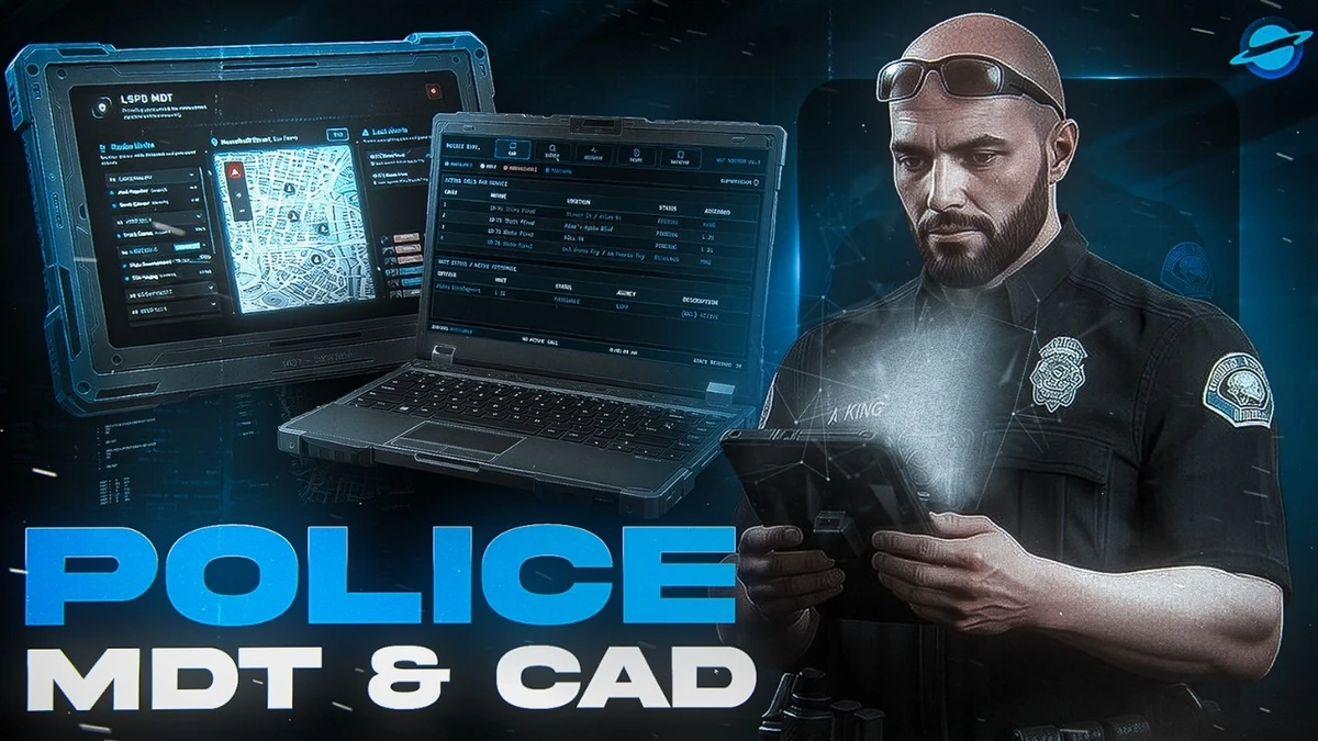 MDT & CAD FiveM | Advanced Police Database & Dispatch System | Open Source